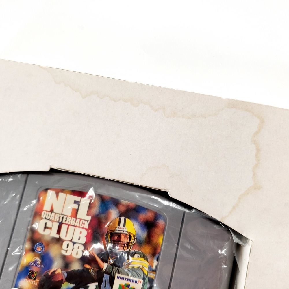 NFL Quarterback Club 98 (Nintendo 64, 1997) Authentic Complete Tested & Works - Picture 5 of 16